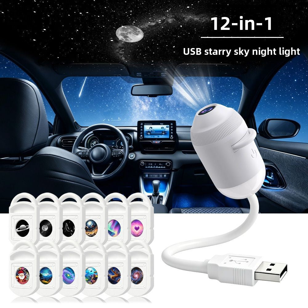 USB Starry Sky Projector Night Light