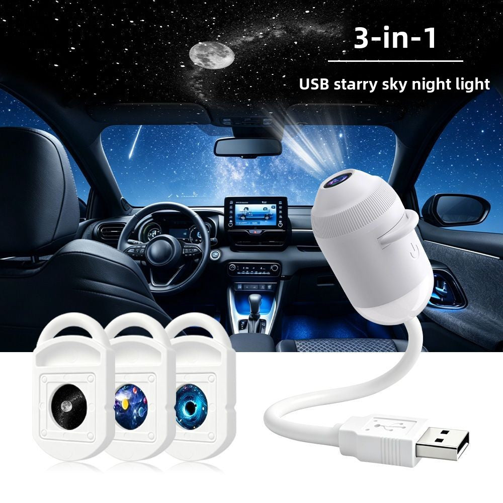 USB Starry Sky Projector Night Light