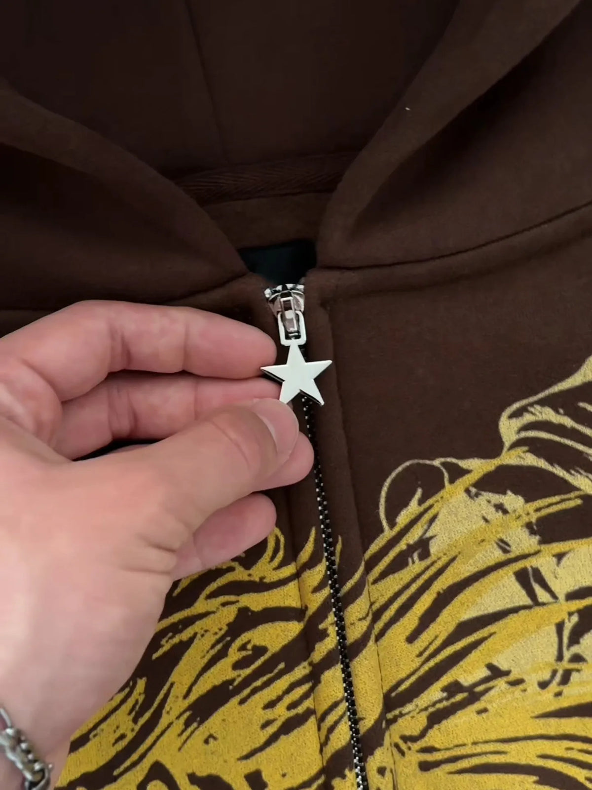 Harajuku Jojo Bizarre Adventure Zip Up Hoodies Oversized Zipper Hoodie Y2k Street Sweatshirt