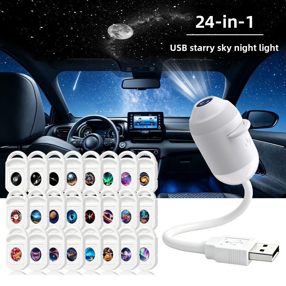 USB Starry Sky Projector Night Light